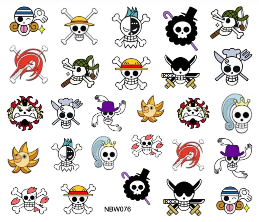 Waterstickers One Piece