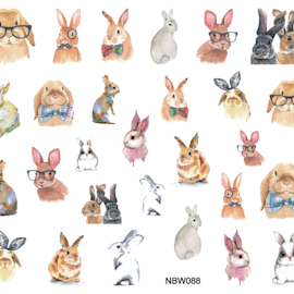 Watersticker Bunnies