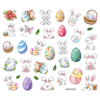 Watersticker Easter Bunnies