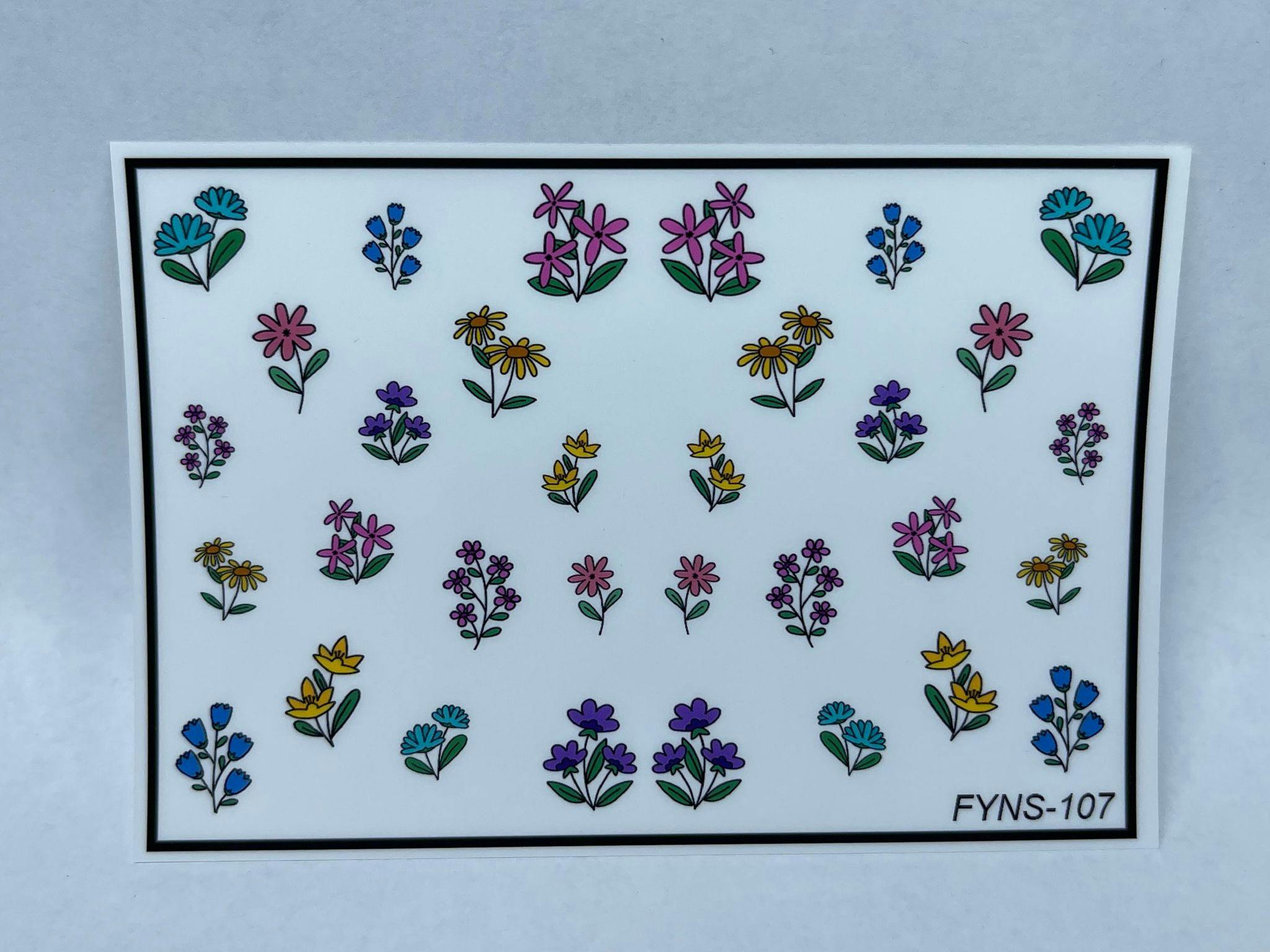 Stickers Flowers 107