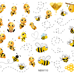 Watersticker Honeybee