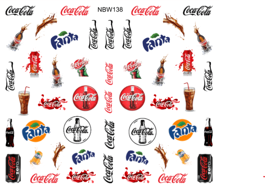 Watersticker Coca Cola