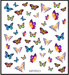 Stickers Butterflies Color
