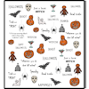 Stickers Spooky Halloween