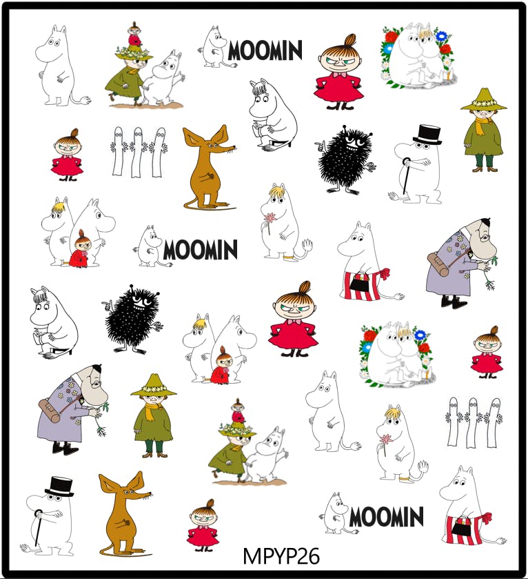 Stickers Moomin / Mumintrollet