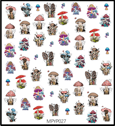 Stickers Mushrooms