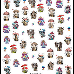 Stickers Mushrooms