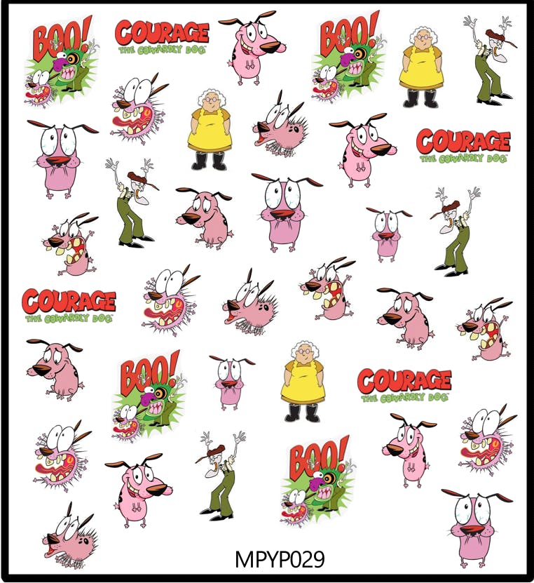 Stickers Courage The Cowardly Dog