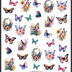 Stickers Flowers & Butterflies