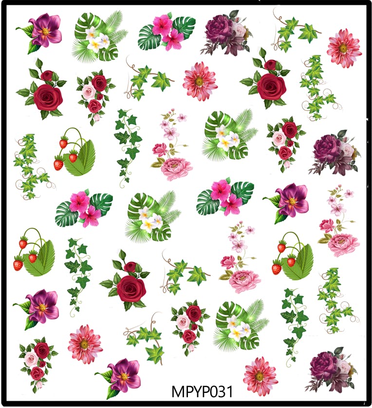 Stickers Flowers & Ivy