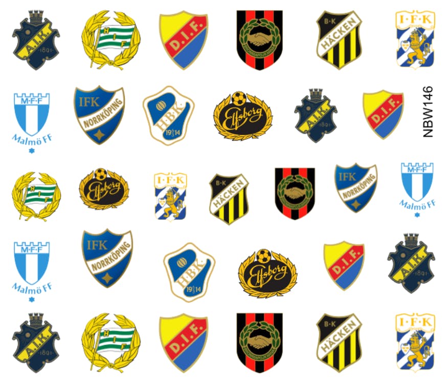 Watersticker Allsvenskan