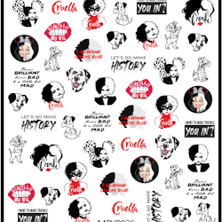 Stickers Cruella DeVil