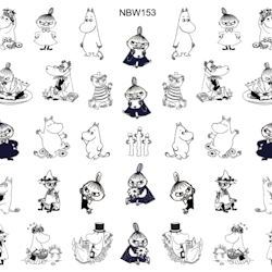 Watersticker Mumin 2