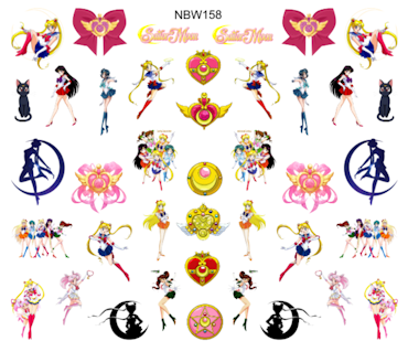 Watersticker Sailor Moon 1