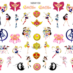 Watersticker Sailor Moon 1