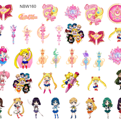 Watersticker Sailor Moon 3 - Chibi