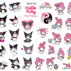 Watersticker Hello Kitty 2 - My Melody