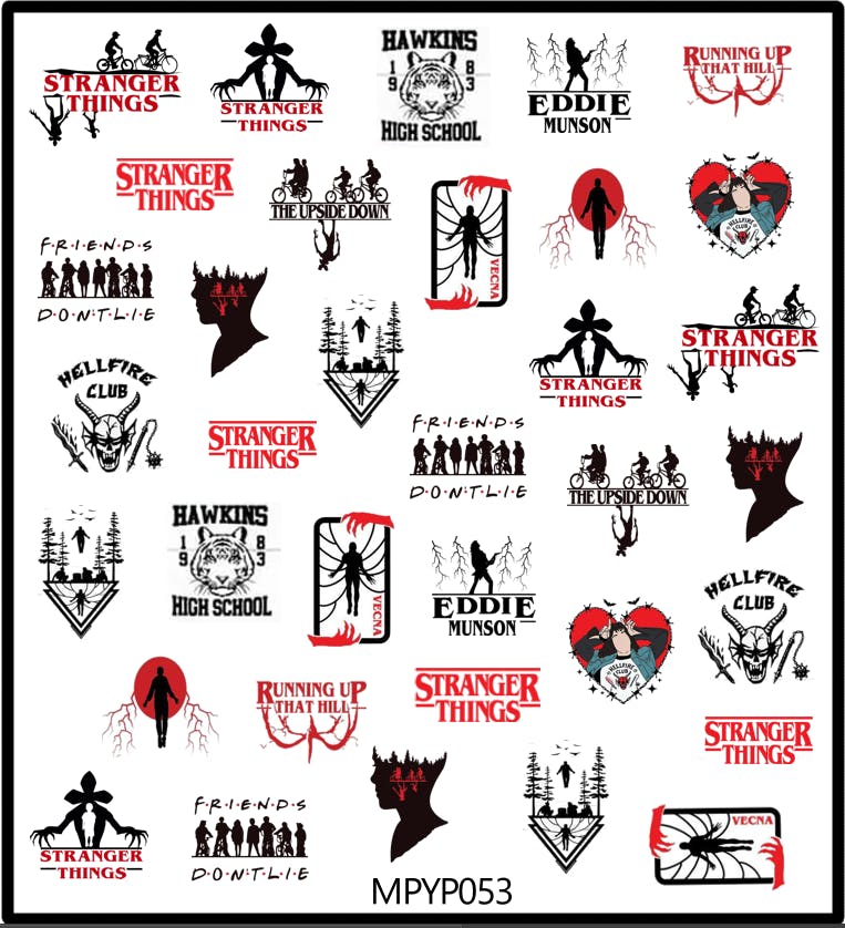 Stickers Stranger Things