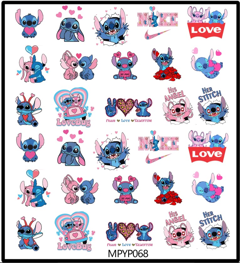 Stickers Stitch Love - Pick Your Pieces
