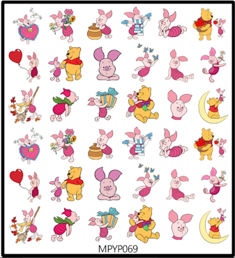 Stickers Nasse / Nalle Puh