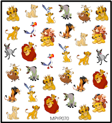 Stickers Lejonkungen