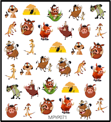 Stickers Timon & Pumba