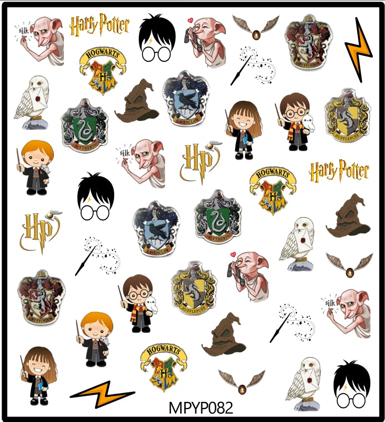 Nail Stickers Harry Potter - Pick Your Pieces