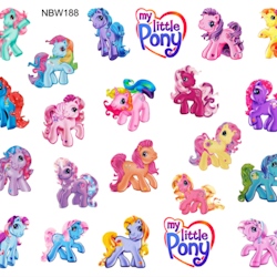 Watersticker My Little Pony 4 - Generation 3