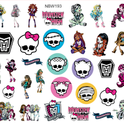 Watersticker Monster HIgh