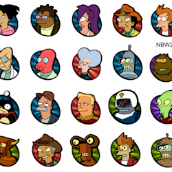 Watersticker - Futurama 2