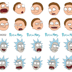 Watersticker - Rick and Morty 2