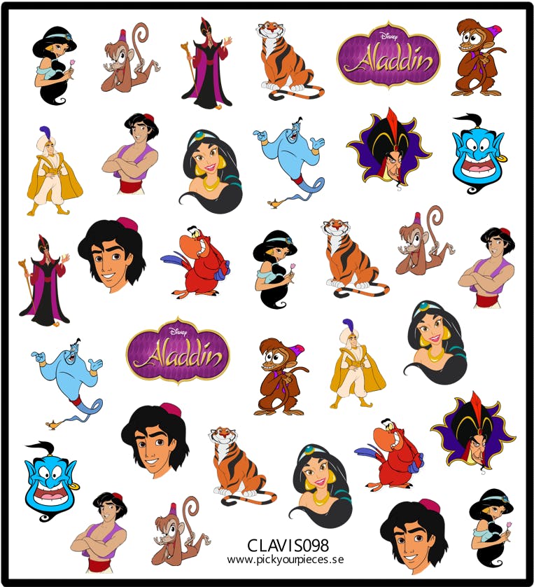 Stickers Aladdin 2
