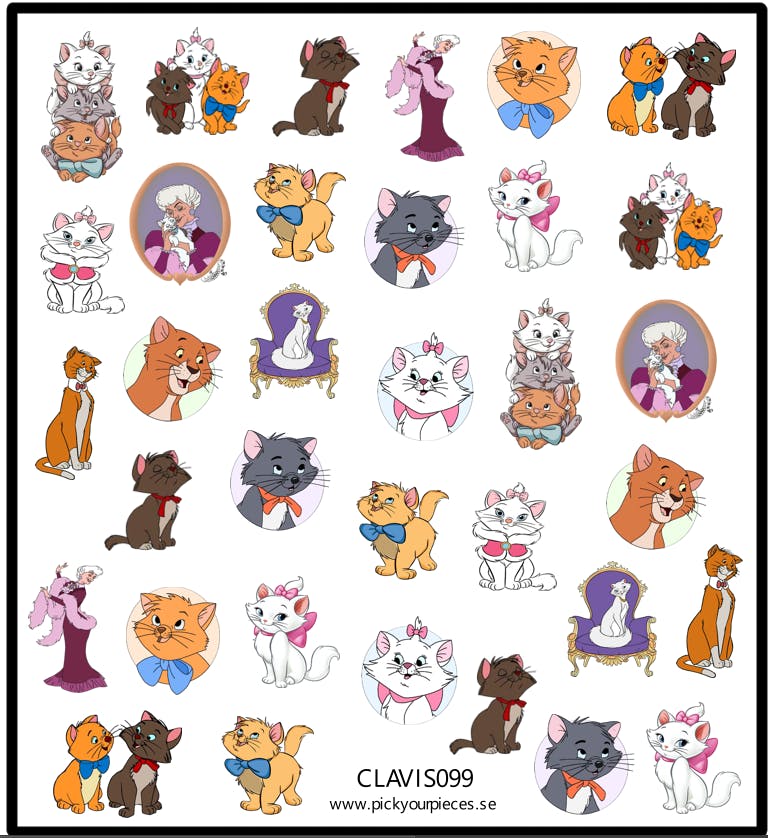 Stickers Aristocats color