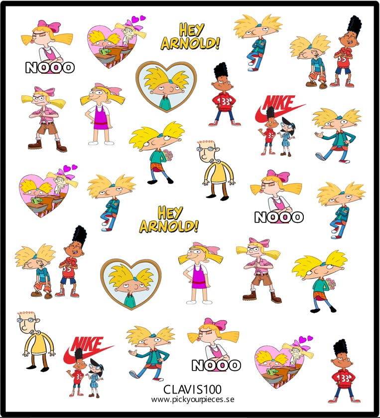 Stickers Hey Arnold