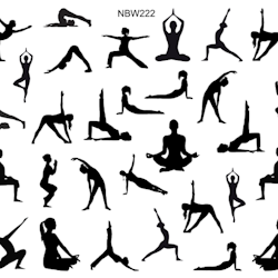 Watersticker - Yoga