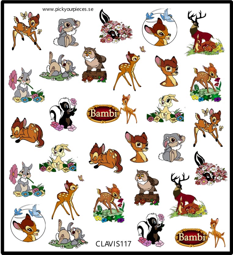 Stickers Bambi 2