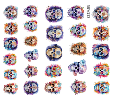 Watersticker - Sugar Skulls