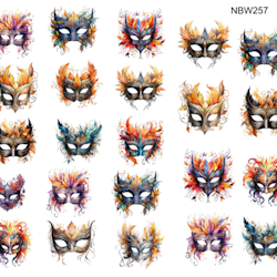 Watersticker - Masquerade Masks