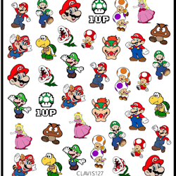 Stickers Super Mario