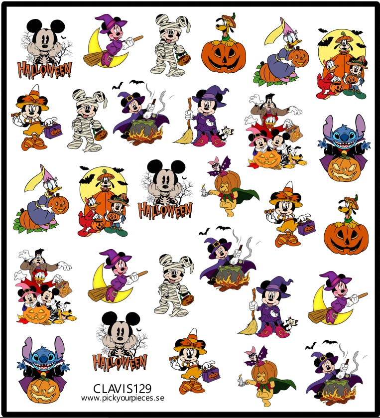 Stickers Disney Halloween