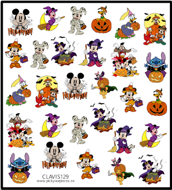 Stickers Disney Halloween