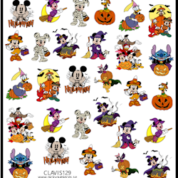 Stickers Disney Halloween