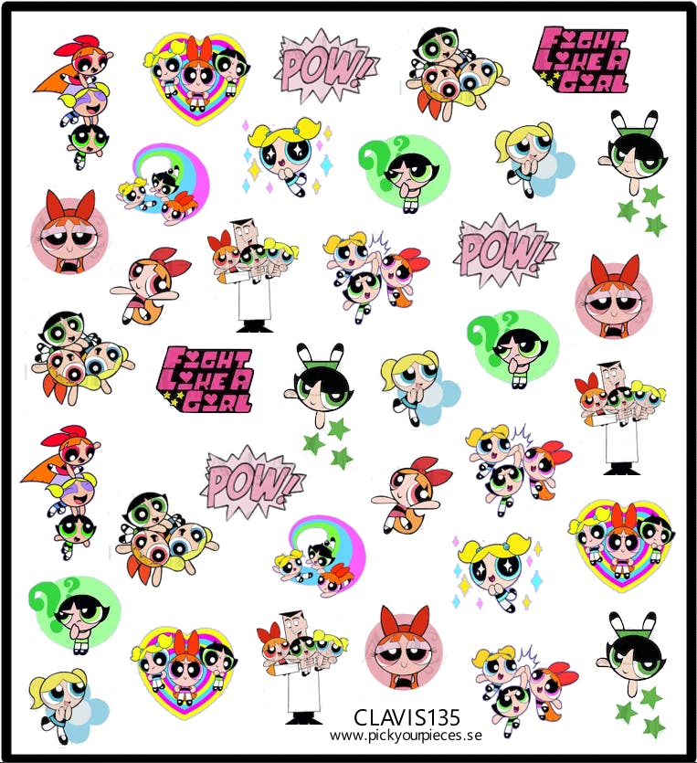 Stickers Powerpuff girls 2