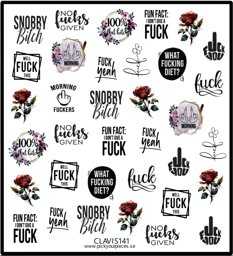 Stickers Fuck You Quotes