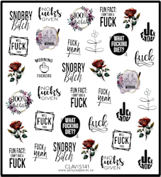 Stickers Fuck You Quotes