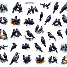 Watersticker - Crows