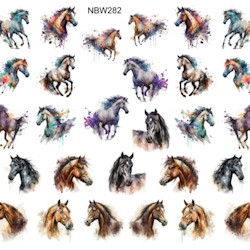 Watersticker - Horses 2