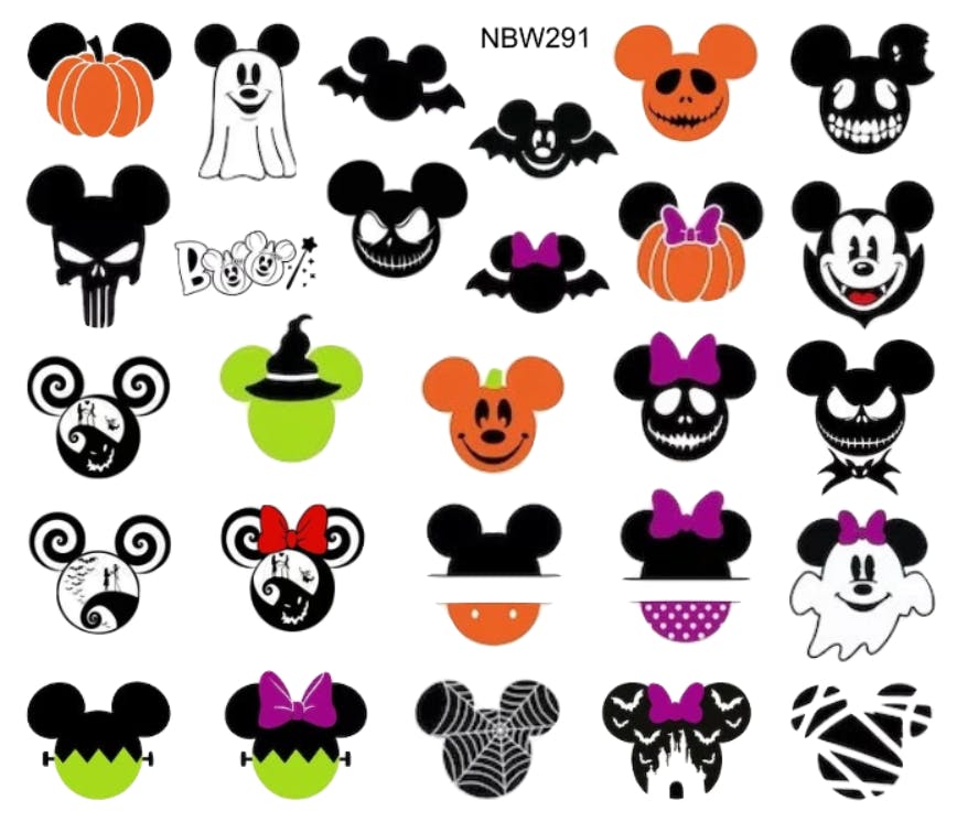 Watersticker - Disney Halloween