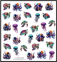 Stickers Sea Creatures
