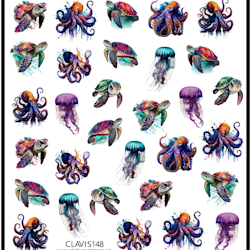 Stickers Sea Creatures